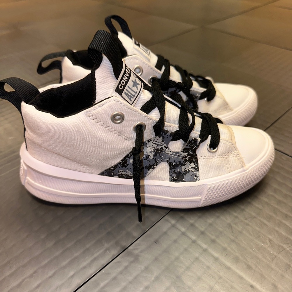 KIDS CONVERSE Chuck Taylor All Star Ultra Digi Camo Boots Shoes A03646F Size 1 Y